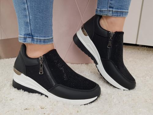 Buty-sportowe-damskie-czarne-HELENA-z-krysztalkami