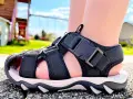 Sandalki-chlopiece-czarne-Clibee