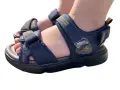 Sandalki-dla-chlopca-granatowe-na-rzep