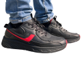Buty-Sportowe-Meskie-Jurek-Czarne-z-Czerwonymi-Elementami