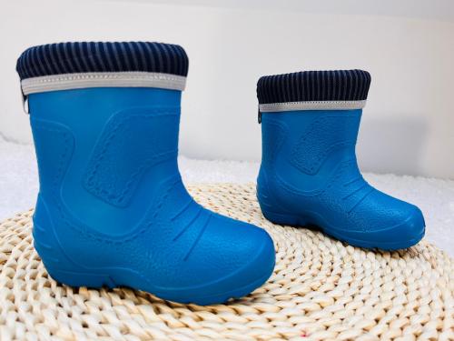 Kalosze-Chlopiece-Lekkie-Piankowe-Z-Ocieplaczem-Marcin-Niebieskie