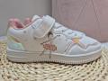 Nowoczesne-Buty-Sportowe-Dla-Dziewczynki-OLIWIA-Biale-Na-Rzep
