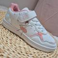 Nowoczesne-Buty-Sportowe-Dla-Dziewczynki-OLIWIA-Biale-Na-Rzep
