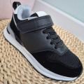 Buty-Sportowe-Dla-Dziewczynki-Klasyczne-Na-Rzep-Czarne-MONIKA