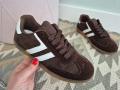 Buty-Sportowe-Damskie-Sneakersy-Modne-Brazowe-LUIZA