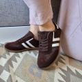 Buty-Sportowe-Damskie-Sneakersy-Modne-Brazowe-LUIZA