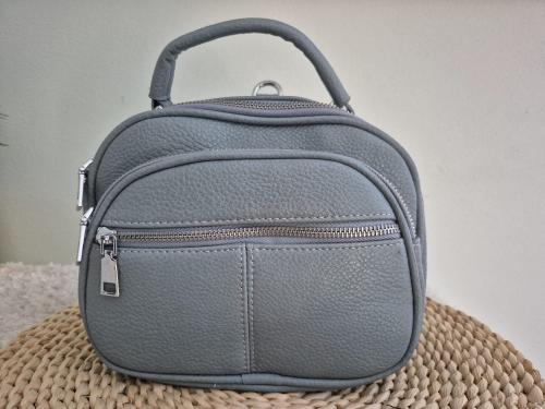 Torebka-Damska-Plecak-Kuferek-Listonoszka-Niebieska-Poreczna