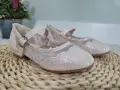 Eleganckie-Baleriny-Dla-Dziewczynki-ALICJA-Bezowe-Bokatowe-Na-Niskim-Obcasie