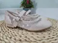 Eleganckie-Baleriny-Dla-Dziewczynki-ALICJA-Bezowe-Bokatowe-Na-Niskim-Obcasie