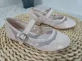 Eleganckie-Baleriny-Dla-Dziewczynki-ALICJA-Bezowe-Bokatowe-Na-Niskim-Obcasie