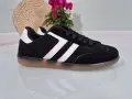 Damskie-Buty-Sportowe-Czarne-Zamszowe