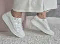 Skorzane-Biale-Buty-Sportowe-Damskie-Bardzo-Miekkie