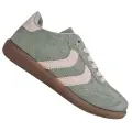Buty-Sportowe-Damskie-Wygodne-Zielone-Trampki-Zamszowe