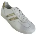 Biale-Buty-Sportowe-Damskie-Trampki-Skorzane-Sneakersy