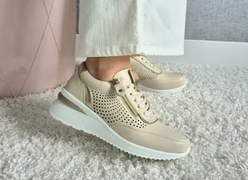Sneakersy-Na-Koturnie-Skorzane-Bezowe-Buty-Sportowe-Damskie