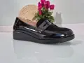 Czarne-mokasyny-Damskie-Eleganckie-Na-Koturnie