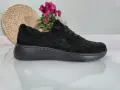 Czarne-Skorzane-Buty-Damskie-Zamszowe-Szyte
