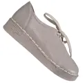 Bezowe-Skorzane-Buty-Damskie-Miekkie-Polbuty-Sznurowane