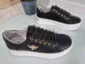 Skorzane-Buty-Damskie-Na-Grubej-Podeszwie-Z-Ozdoba