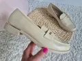 Mokasyny-Damskie-Bezowe-Eleganckie-Eko-Skorzane