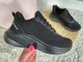 Czarne-Buty-Sportowe-Damskie-Lekkie-Siatka-Unisex