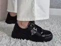 Buty-Sportowe-Damskie-Czarne-Szerokie-Miekkie