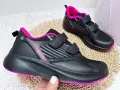 Buty-Sportowe-Dla-Dziewczynki-Apawwa-Czarne-Na-Dwa-Rzepy