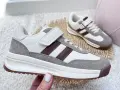 Sportowe-Buty-Dla-Dziewczynki-Sneakersy-Bezowe-Na-Rzep