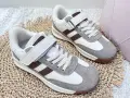 Sportowe-Buty-Dla-Dziewczynki-Sneakersy-Bezowe-Na-Rzep