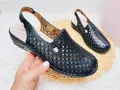 Sandaly-Damskie-Czarne-Na-Gumki-Kryte-Palce-Babciowe