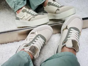 Buty Sportowe Damskie Na Grubej Podeszwie Wielokolorowe