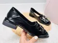 Eleganckie-Polbuty-Damskie-Skorzane-Czarne-Lakierowane