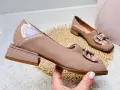 Eleganckie-Polbuty-Damskie-Skorzane-bezowe-Lakierowane