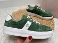 Buty-Sportowe-Damskie-Skorzane-Goodin-Zielone-Wygodne