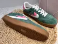 Buty-Sportowe-Damskie-Skorzane-Sneakersy-Tenisowki-Zielone