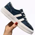 Granatowe-Zamszowe-Sneakersy-Damskie-Skora-Naturalna-Wygodne-I-Modne