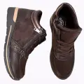 Lekkie-Buty-Sportowe-Damskie-Z-Wyzsza-Cholewka-Brazowe