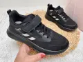 Lekkie-Buty-Sportowe-Dla-Chlopca-Czarne-Z-Materialu-Clibee