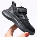 Buty-Sportowe-Dla-Chlopca-Czarne-Na-Rzep-Clibee