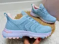 Wygodne-Buty-Sportowe-Damskie-Niebieskie-Kolorowa-Podeszwa