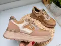 Modne-Buty-Sportowe-Damskie-Na-Grubej-Platformie-Bezowe