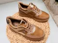 Modne-Buty-Sportowe-Damskie-Na-Grubej-Platformie-Bezowe