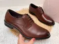 Eleganckie-Skorzane-Pantofle-Meskie-Brazowe