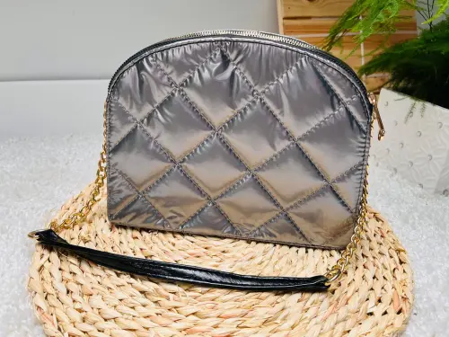 Torebka-Damska-Crossbody-Pikowana-Srebrna