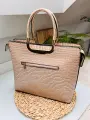Elegancka-Torebka-Damska-Shopper-Bezowa