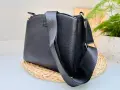 Torebka-Damska-Czarna-Crossbody-Ozdobne-Zapiecie