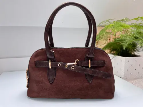 Torebka-Damska-W-Stylu-Vintage-Brazowa-Zamszowa