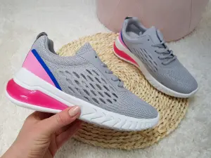Sportowe buty damskie szare APOLONIA